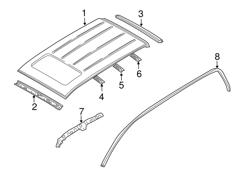 Tribute ROOF & COMPONENTS 2