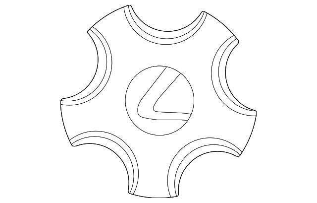 42603-50170 CENTER CAP
