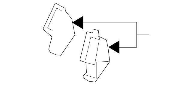83419-S9V-A11 Деталь DUCT SET, & (L/R)