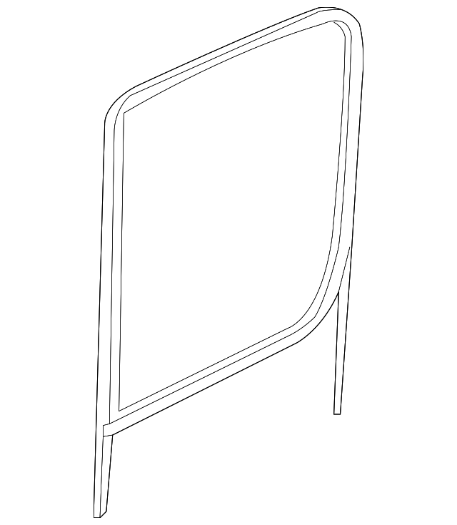 68010030AA Деталь GLASS FRAME, LEFT
