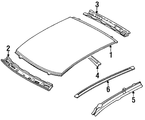 Protege ROOF & COMPONENTS