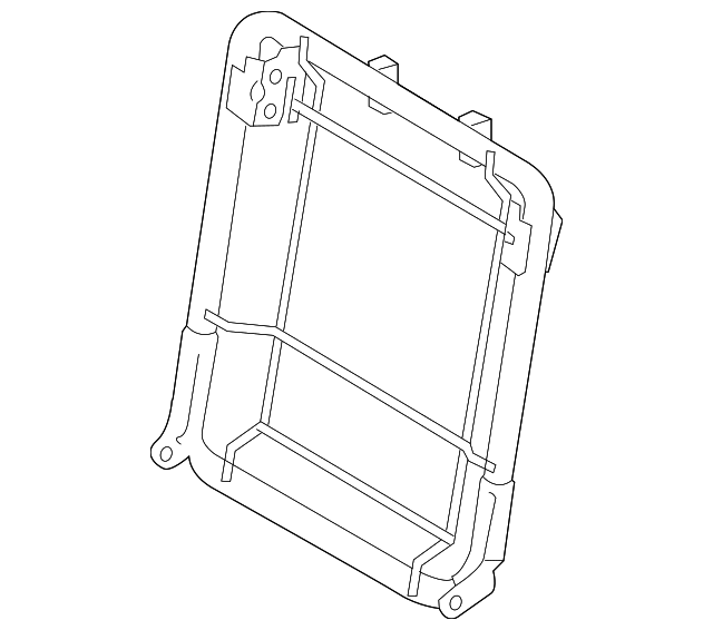 71017-0C120 Деталь SEAT BACK FRAME