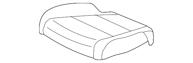 81131-SZA-A02ZD Деталь COVER, R. FR. SEAT CUSHION TRIM *YR309L*