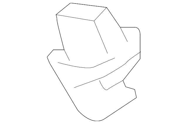 SU003-03180 Деталь SUNVISOR HOLDER, LEFT