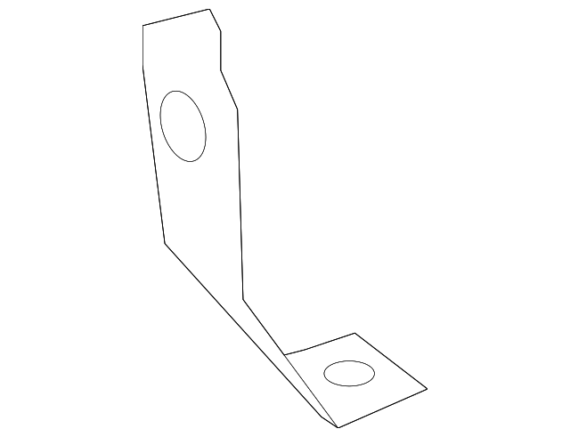 58353-0C030 BUMPER COVER RETAINER BRKT, RIGHT