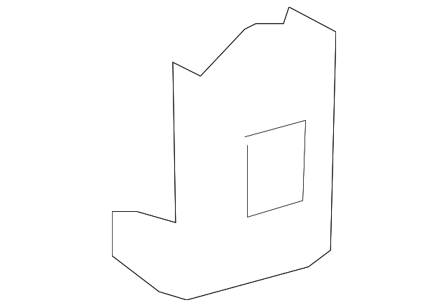 52173-0C080 Деталь BUMPER COVER BRACKET, RIGHT