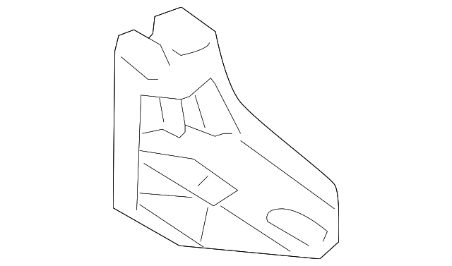 52587-0C010 LOWER RETAINER, RIGHT