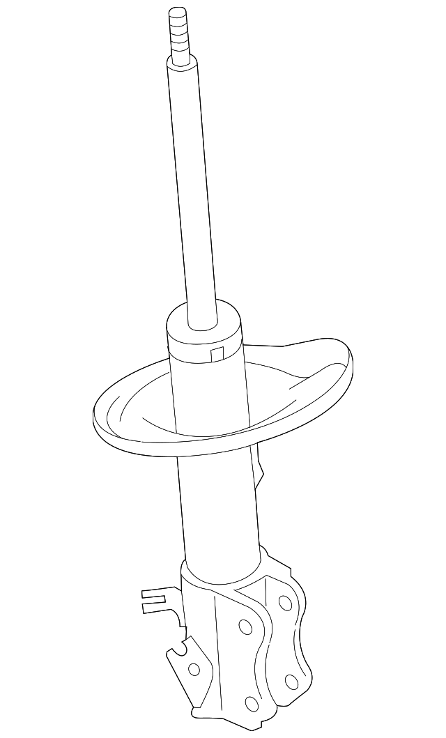 4160257L11 Деталь STRUT, LEFT