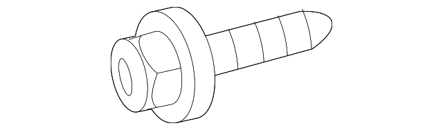 90080-15089 Деталь ROCKER MOLDING SCREW, RIGHT