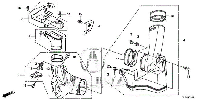 TSX SEDAN RESONATOR CHAMBER (V6)