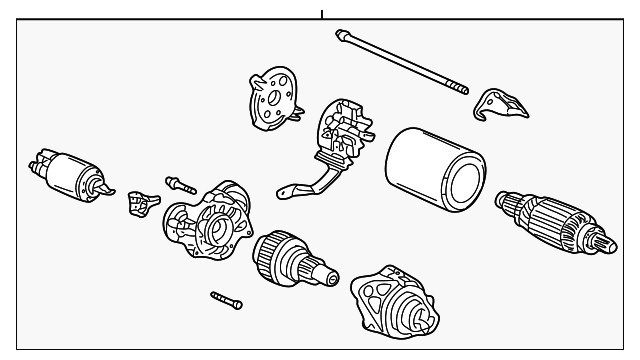 31200-PRB-A11 Деталь STARTER MOTOR ASSY. (DSDHL) (DENSO)