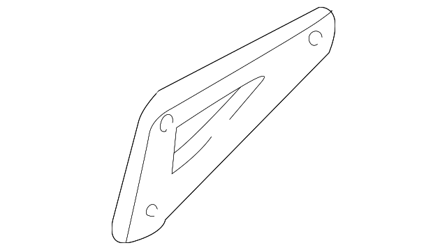 14037861 SPACER, RIGHT