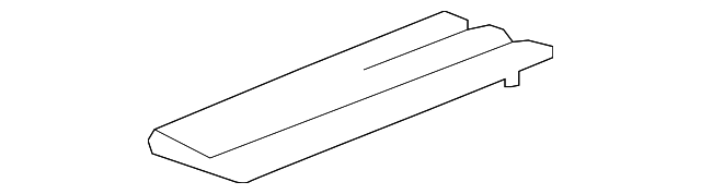 25818270 TRACK COVER, LEFT