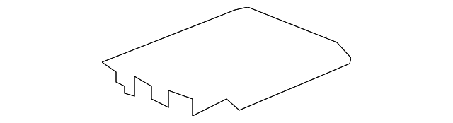 25867485 TRACK COVER, LEFT