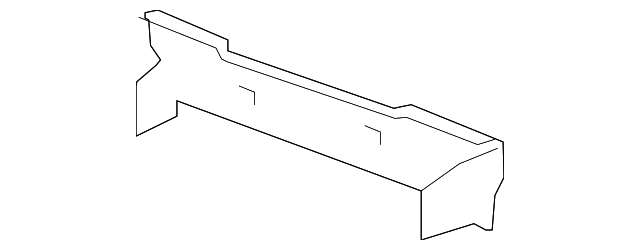 15901787 REAR PANEL, LEFT