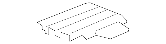 25867463 TRACK COVER, LEFT