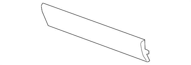 15901516 FRONT TRIM, LEFT