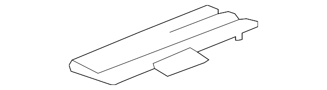 25863767 TRACK COVER, LEFT