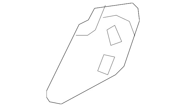 15901210 TRIM PANEL, LEFT