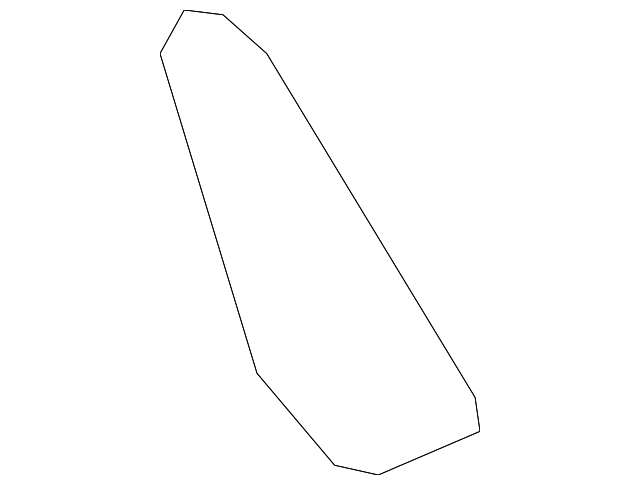 25900166 LATCH OUTER COVER, LEFT