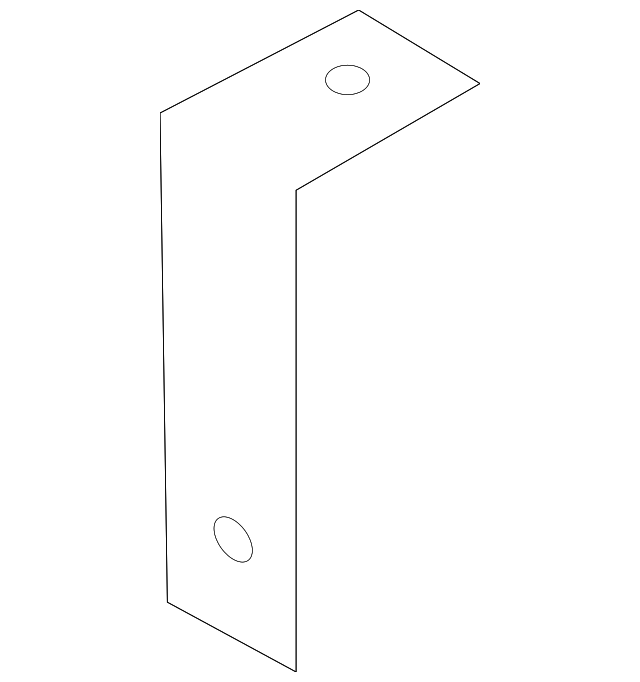 7172385Z00 Деталь OUTER BRACKET, LEFT