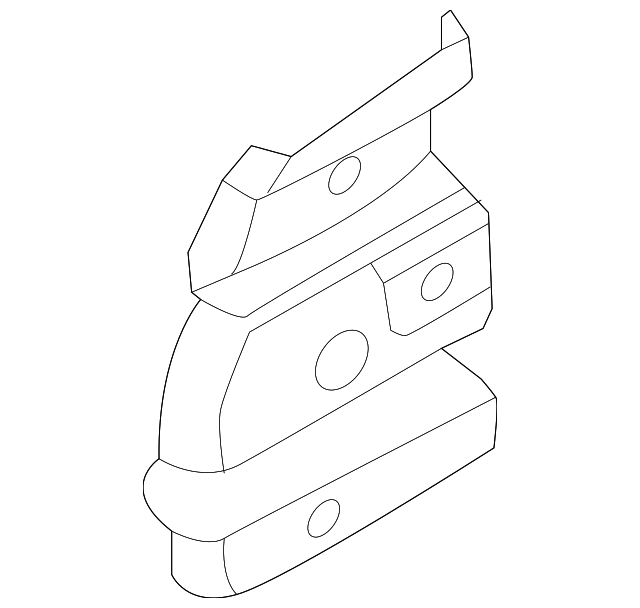 5C5-809-623 Деталь HINGE REINF, LEFT