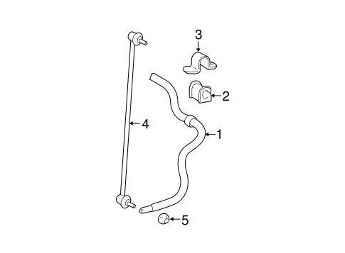 Yaris STABILIZER BAR & COMPONENTS