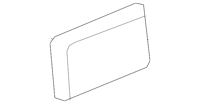 25845864 Деталь HANDLE, OUTSIDE, LEFT