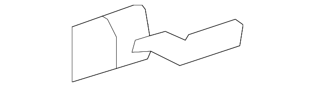 25879547 Деталь HANDLE, INSIDE, LEFT