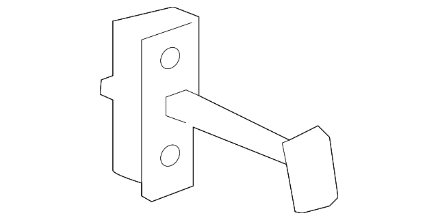 15828956 Деталь DOOR CHECK, LEFT