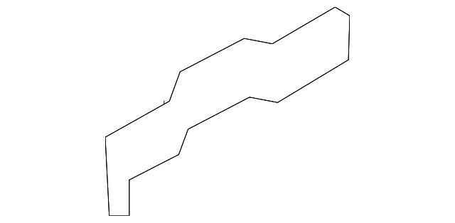 850454GA0A Деталь REAR BODY PANEL BRACKET