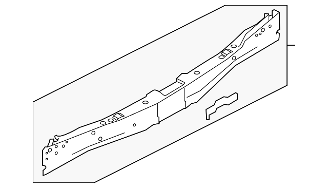 G91104GA0A Деталь REAR BODY PANEL