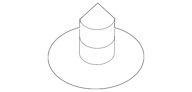 68140489AA LOWER SHIELD RETAINER
