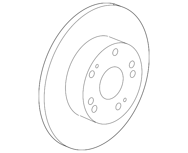 42510-TY2-A00 Деталь DISK, RR. BRAKE