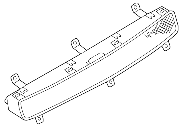 8H0-945-097-C Деталь HIGH MOUNT LAMP