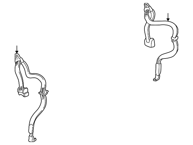 89023933 Деталь BELT & RETRACTOR, RIGHT