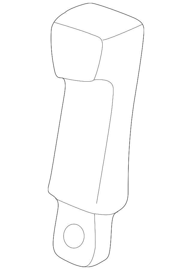 88951003 Деталь BUCKLE END, RIGHT