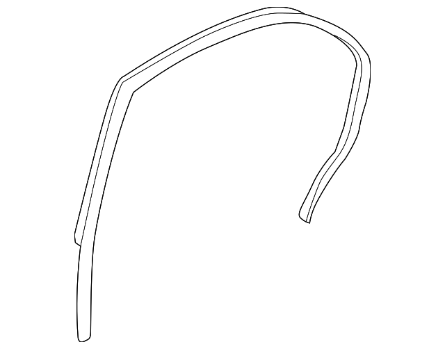 T00173605B Деталь RUN CHANNEL, LEFT