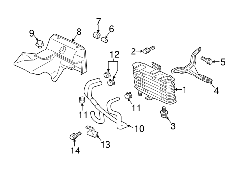 Lancer TRANS OIL COOLER