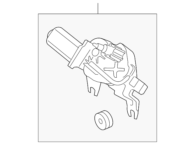 98700-1G000 Деталь WIPER MOTOR