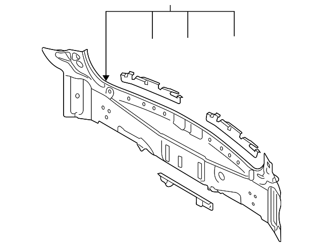 TD11-70-75XD Деталь REAR BODY PANEL