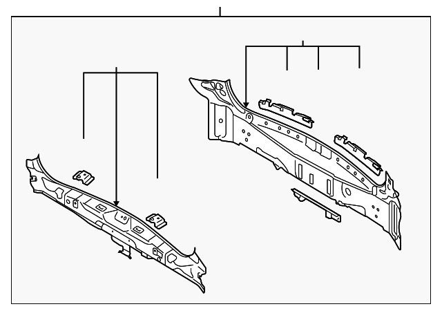 TD11-70-750F Деталь REAR PANEL ASSY