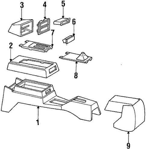 Cimarron CENTER CONSOLE