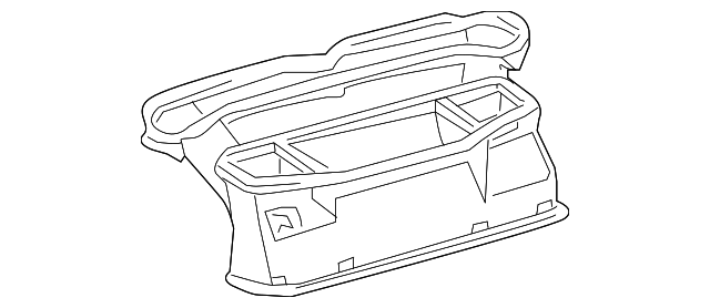 55850-02010 Деталь CENTER DUCT