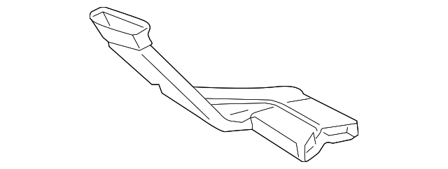 87212-02130 Деталь FLOOR DUCT, RIGHT