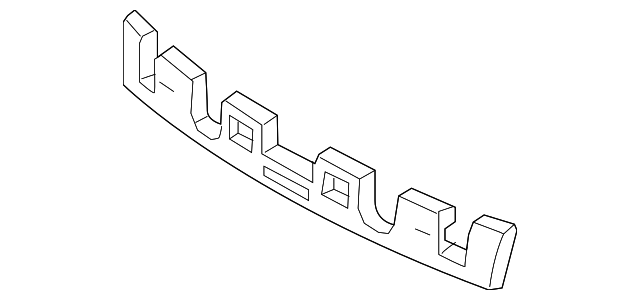 86620-1U000 Деталь ENERGY ABSORBER