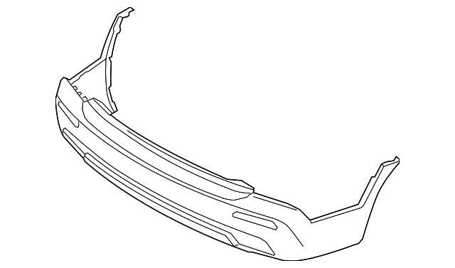 86610-1U010 Деталь BUMPER COVER