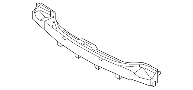 86631-1U000 Деталь IMPACT BAR