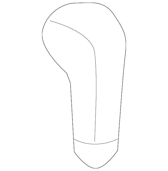 MR642140 Деталь SHIFT KNOB