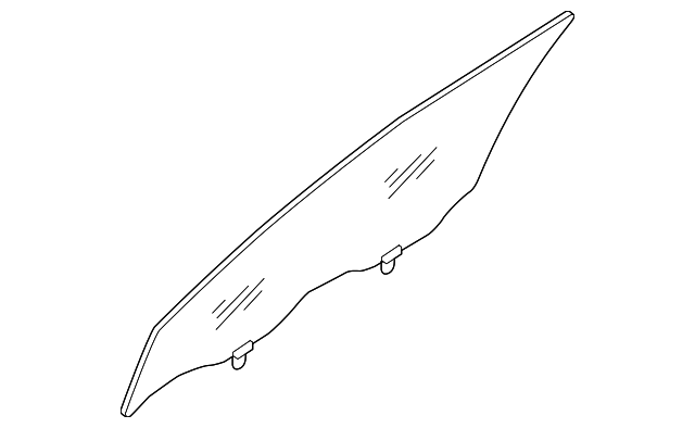 80300-JM00B DOOR GLASS, RIGHT